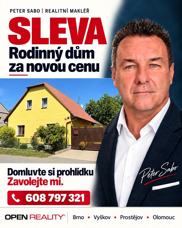 Prodej rodinného domu 123 m², pozemek 756 m²